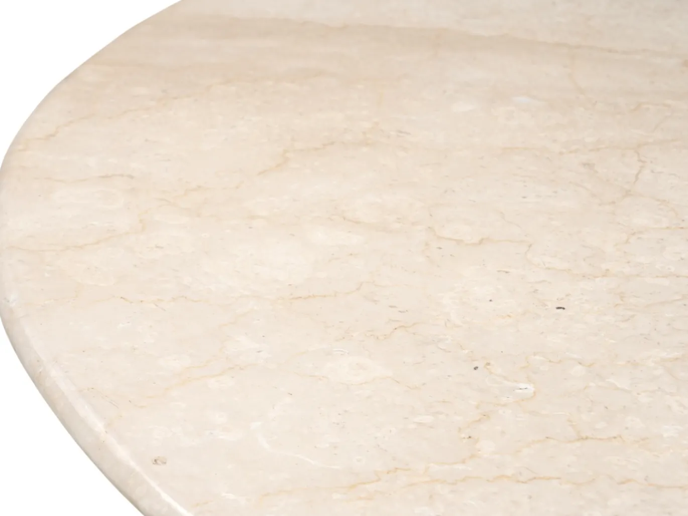 Livingfurn Eetkamertafel Brix Bottecino Mango Rond 130cm
