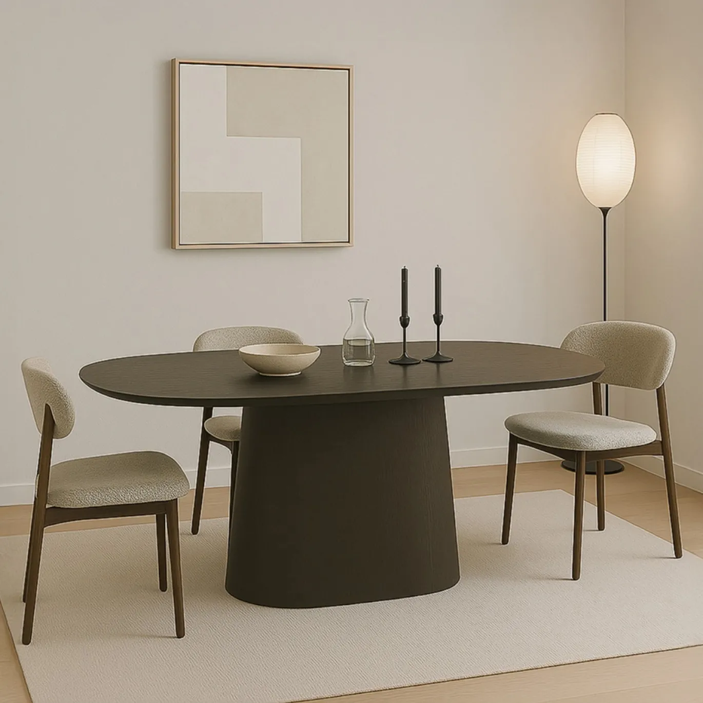 Livingfurn Eetkamertafel Novero Eikenfineer 230cm