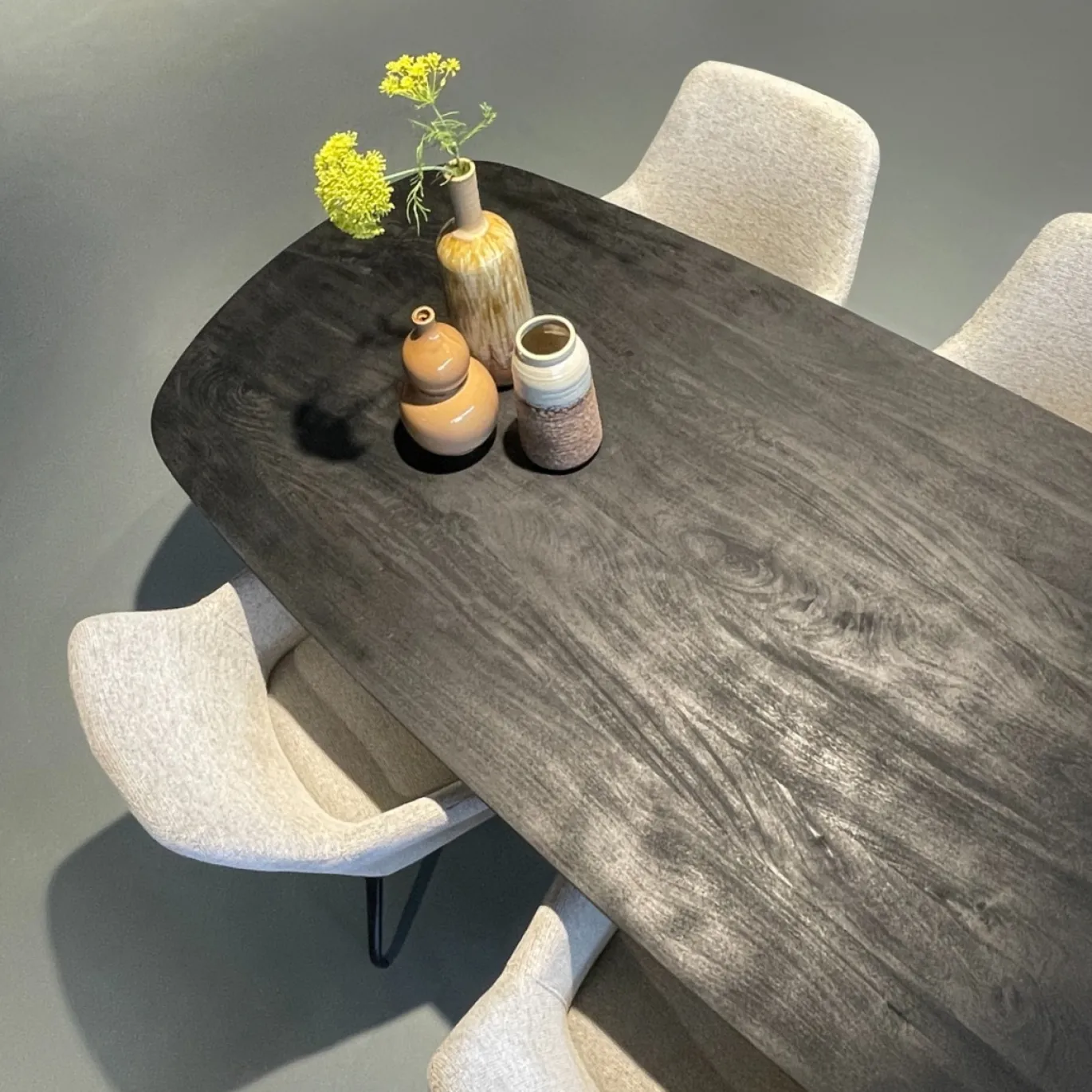 Livingfurn Eettafel Brix Montreaux Zwart 220cm