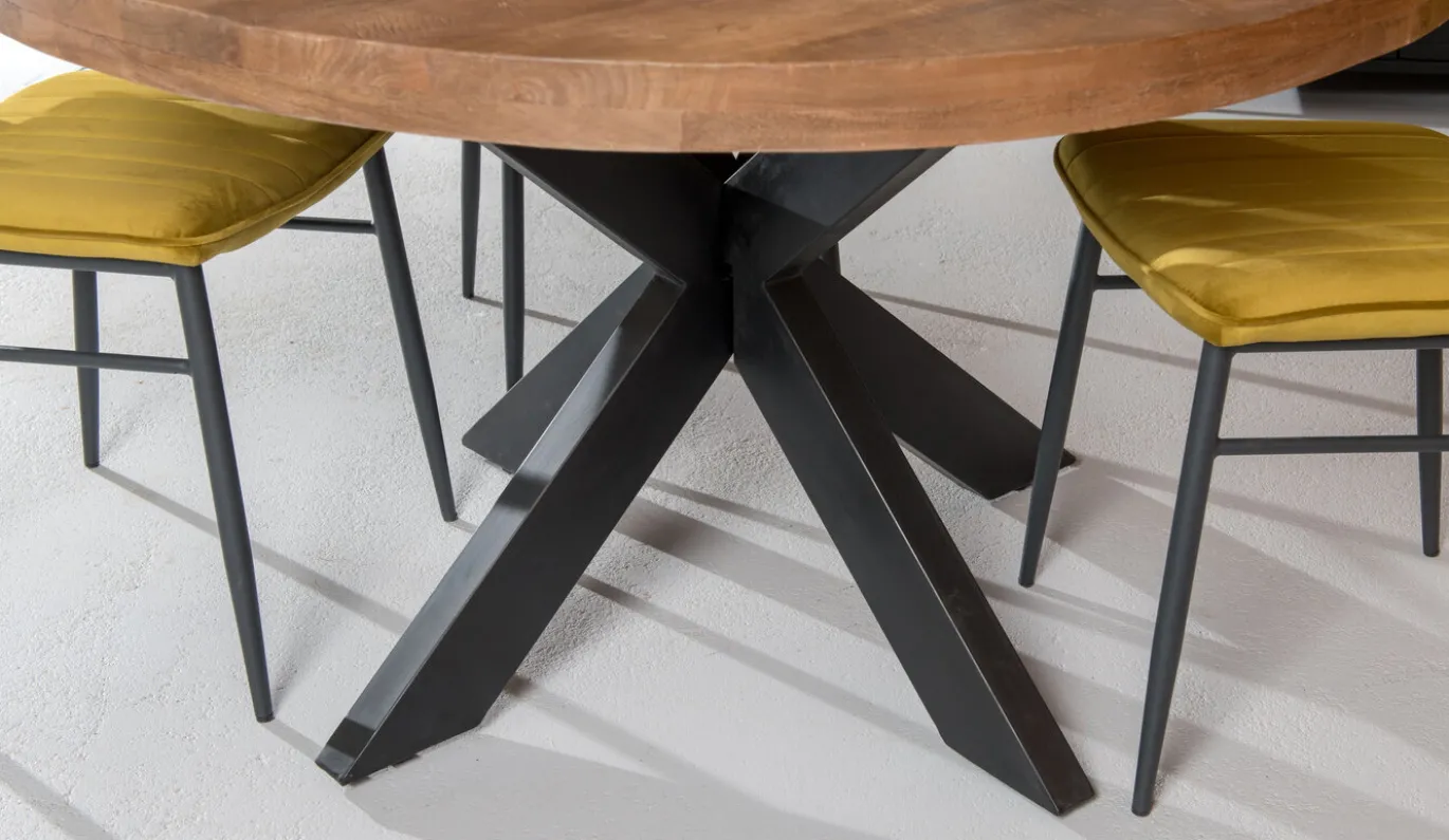 Livingfurn Eettafel Brix Sturdy Rond 130 cm