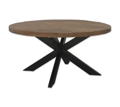 Livingfurn Eettafel Brix Sturdy Rond 130 cm