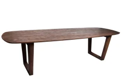Livingfurn Eettafel Cortez Bruin 270cm