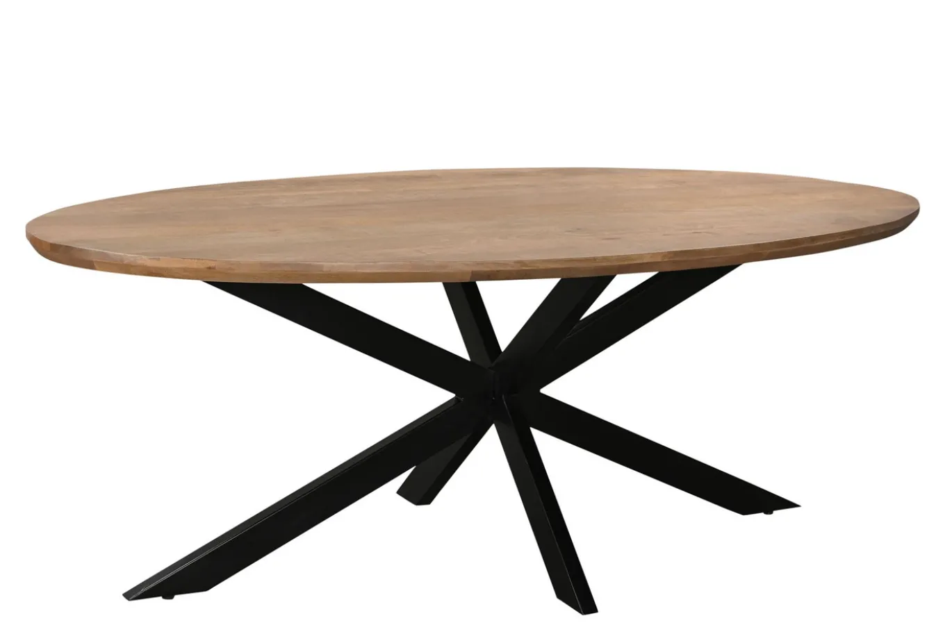 Livingfurn Eettafel Jesper Ovaal 210cm Mangohout