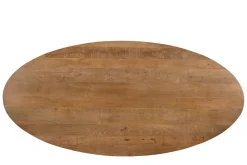 Livingfurn Eettafel Jesper Ovaal 210cm Mangohout