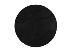 Livingfurn Eettafel Jesper Rond Zwart Ø120cm