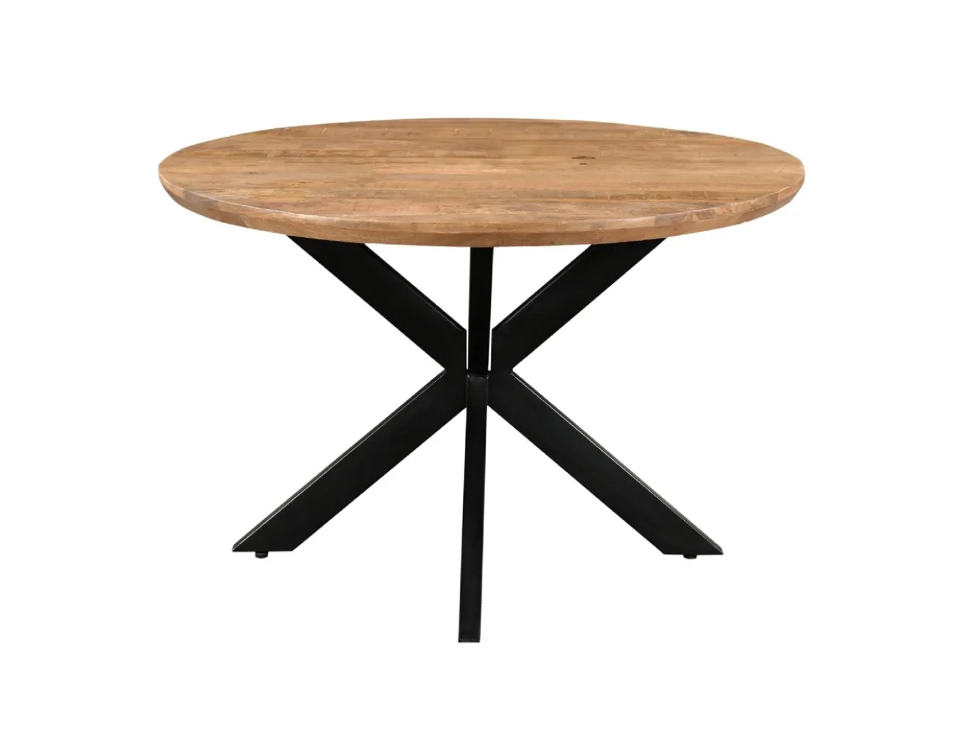 Livingfurn Eettafel Jesper Rond 120cm Mangohout