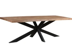 Livingfurn Eettafel Nairobi Boomstam Spinpoot 200 cm