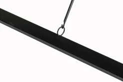 Livingfurn Eettafel Norris Mangohout Zwart 180cm