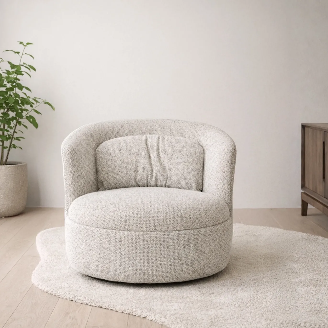 Livingfurn Fauteuil Britt Beige