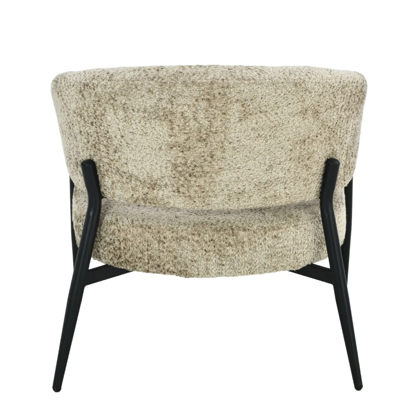 Livingfurn Fauteuil Dilan Venga Liver Grijs