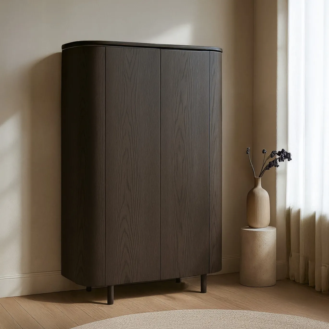 Livingfurn Kabinet Tobago Eikenfineer 180cm