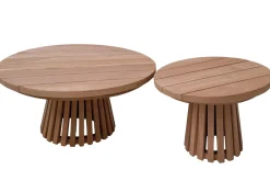 Livingfurn Loungetafel Cindo 50cm Rond Naturel