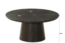Livingfurn Novero Espresso 80cm