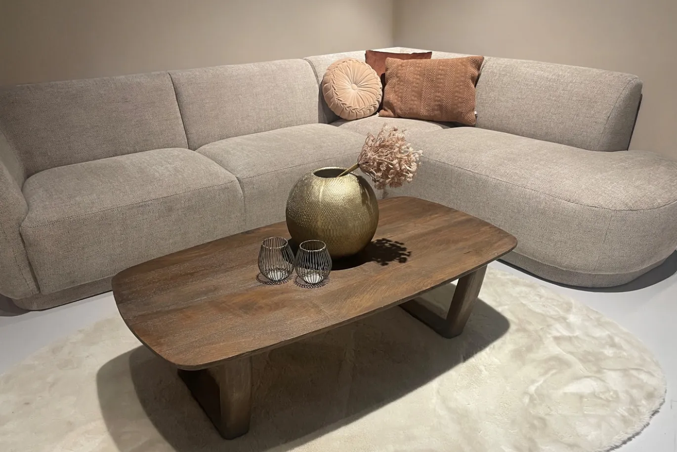 Livingfurn Salontafel Cortez Mango 130cm
