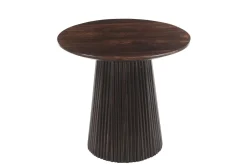 Livingfurn Salontafel Salvator Walnoot Ø50cm Mangohout Rond