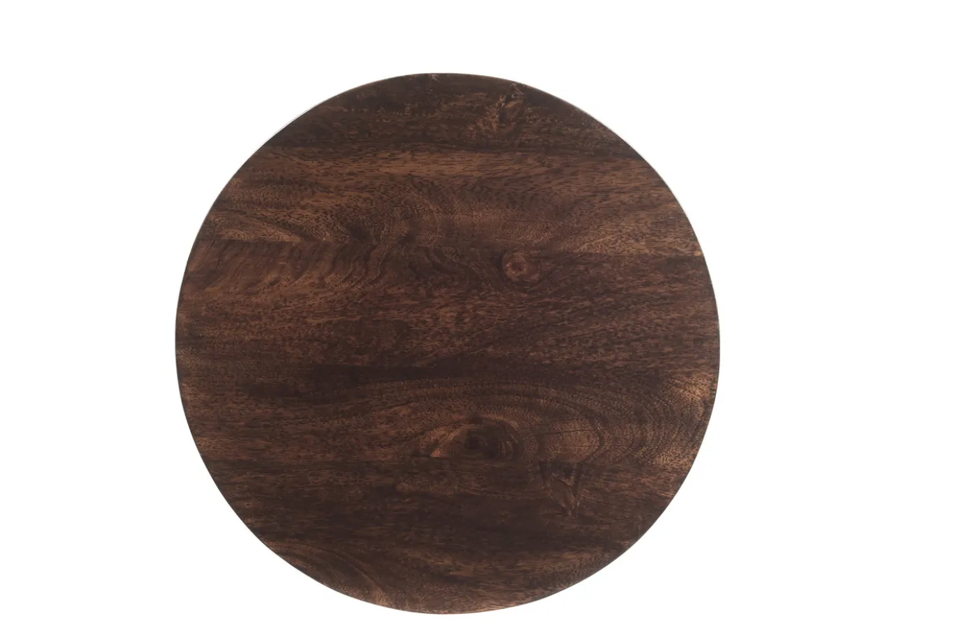 Livingfurn Salontafel Salvator Walnoot Ø50cm Mangohout Rond