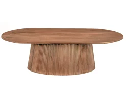 Livingfurn Salontafel Salvator Ovaal 120cm Mangohout