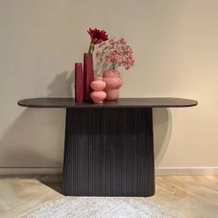 Livingfurn Sidetable Salvator Mangohout Walnoot 140cm