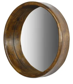 Livingfurn Spiegel Brix Demy 80cm Mangohout