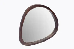 Livingfurn Spiegel Brix Joy Donkerbruin Mangohout