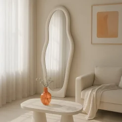 Livingfurn Spiegel Brix Olivia Off White