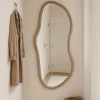 Livingfurn Spiegel Brix Sophie XL Organisch Bruin