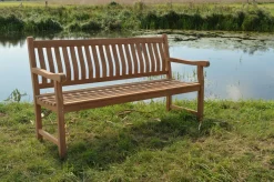 Livingfurn Tuinbank Patrick 120cm Teakhout