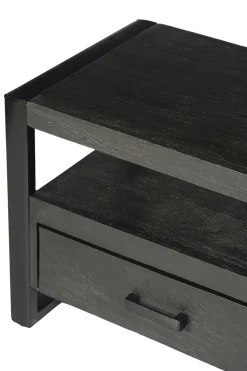 Livingfurn Tv-meubel Norris Zwart 120cm