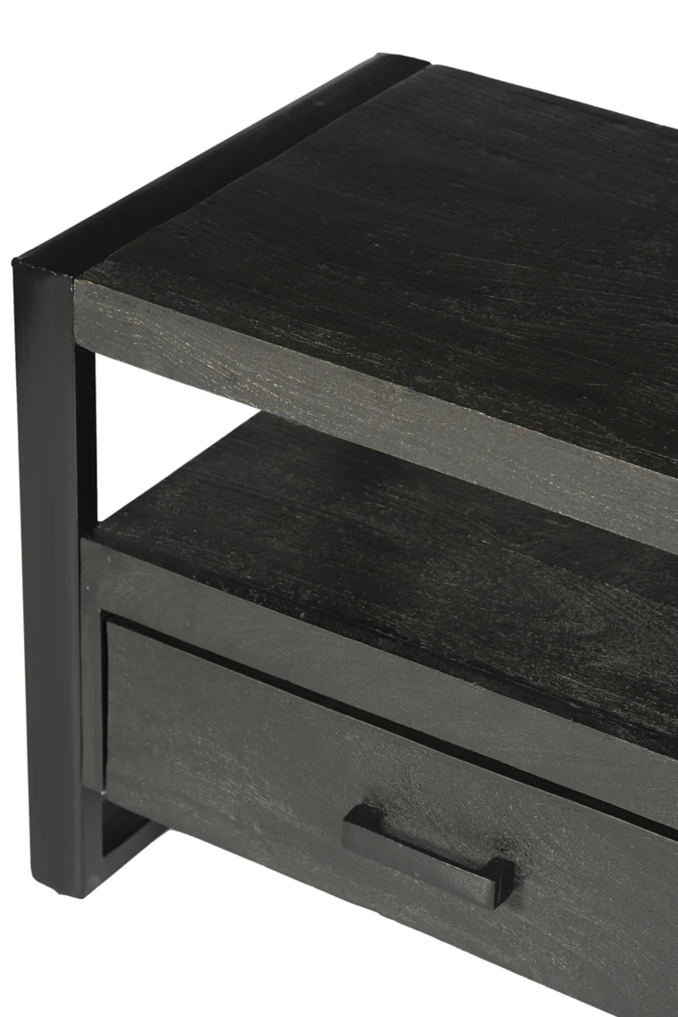 Livingfurn Tv-meubel Norris Zwart 120cm