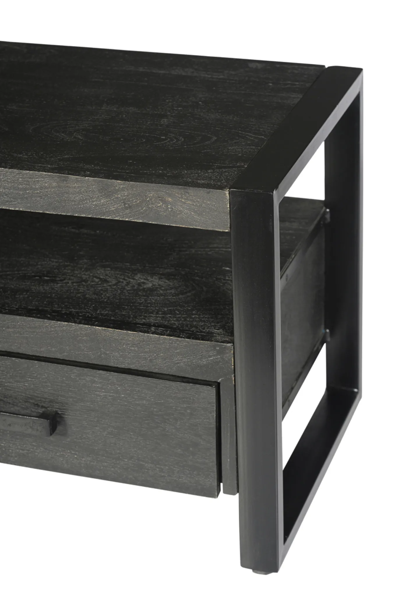 Livingfurn Tv-meubel Norris Zwart 120cm