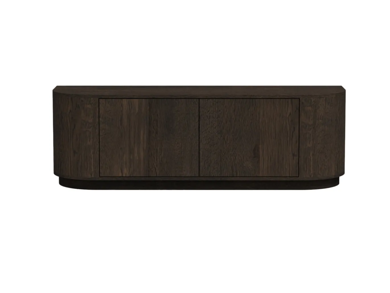 Livingfurn Tv-meubel Novero Espresso Eikenfineer 140cm