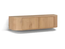 Livingfurn Tv-meubel Novero Zwevend 140cm Naturel