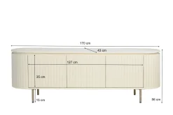 Livingfurn Tv-meubel Patou Beige 170cm