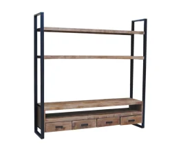 Livingfurn Tv-Meubel Strong Hoog 200 cm