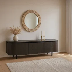 Livingfurn Tv-meubel Tobago Eikenfineer 170cm