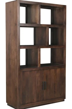 Livingfurn Wandkast Jaxx Bruin Mangohout 120cm