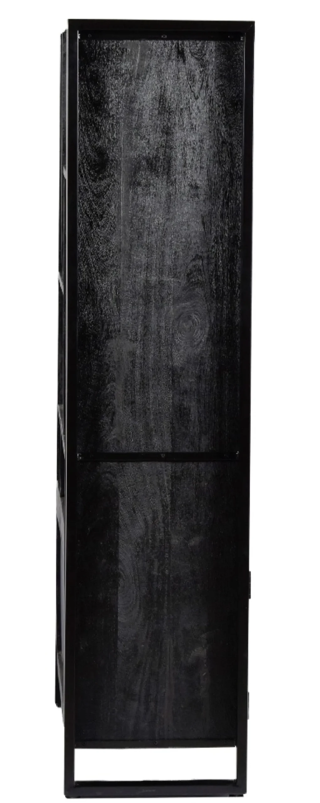 Livingfurn Wandkast Norris Zwart 110x180cm