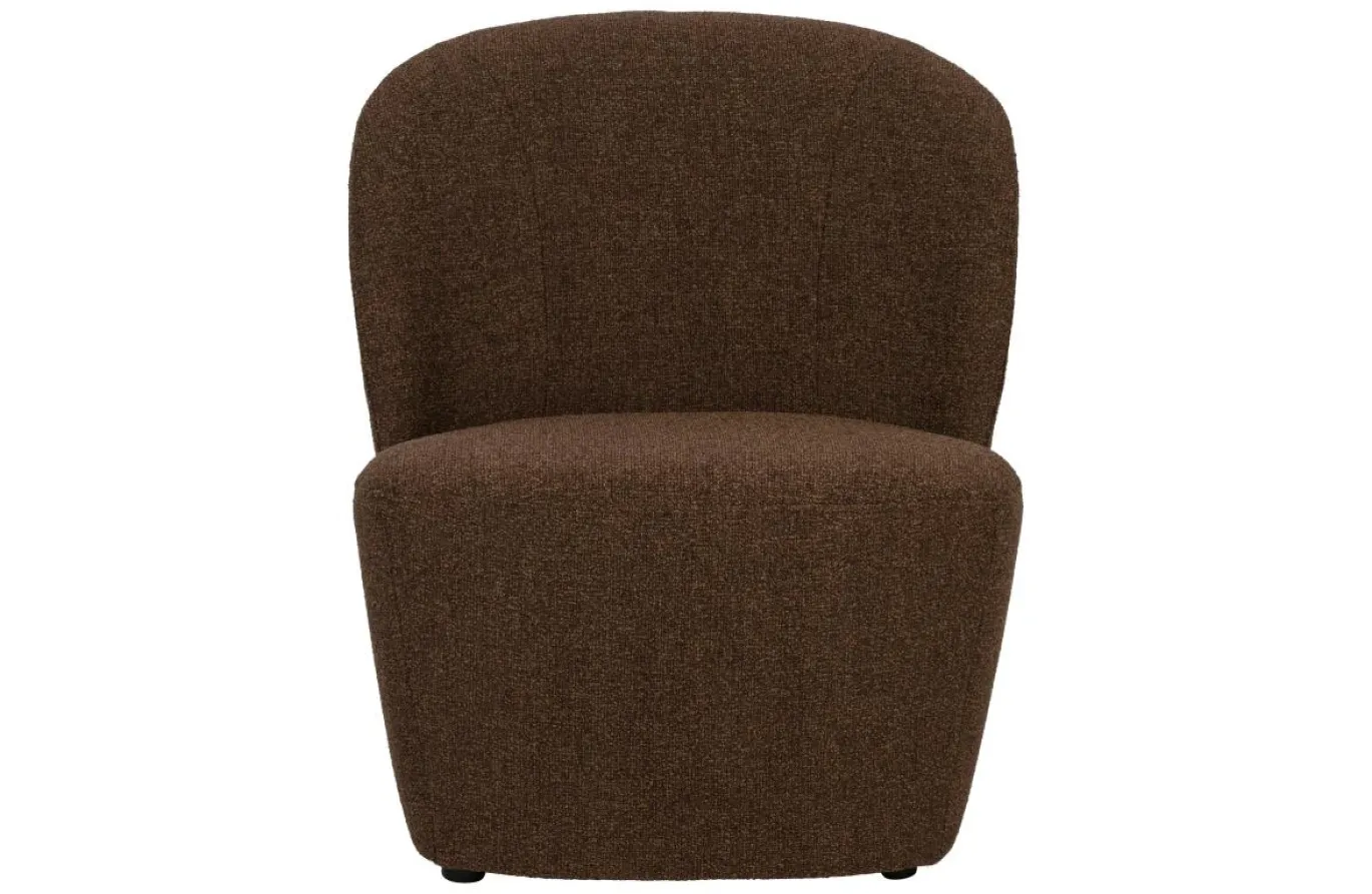 Lofty Fauteuil Bruin Gemeleerd