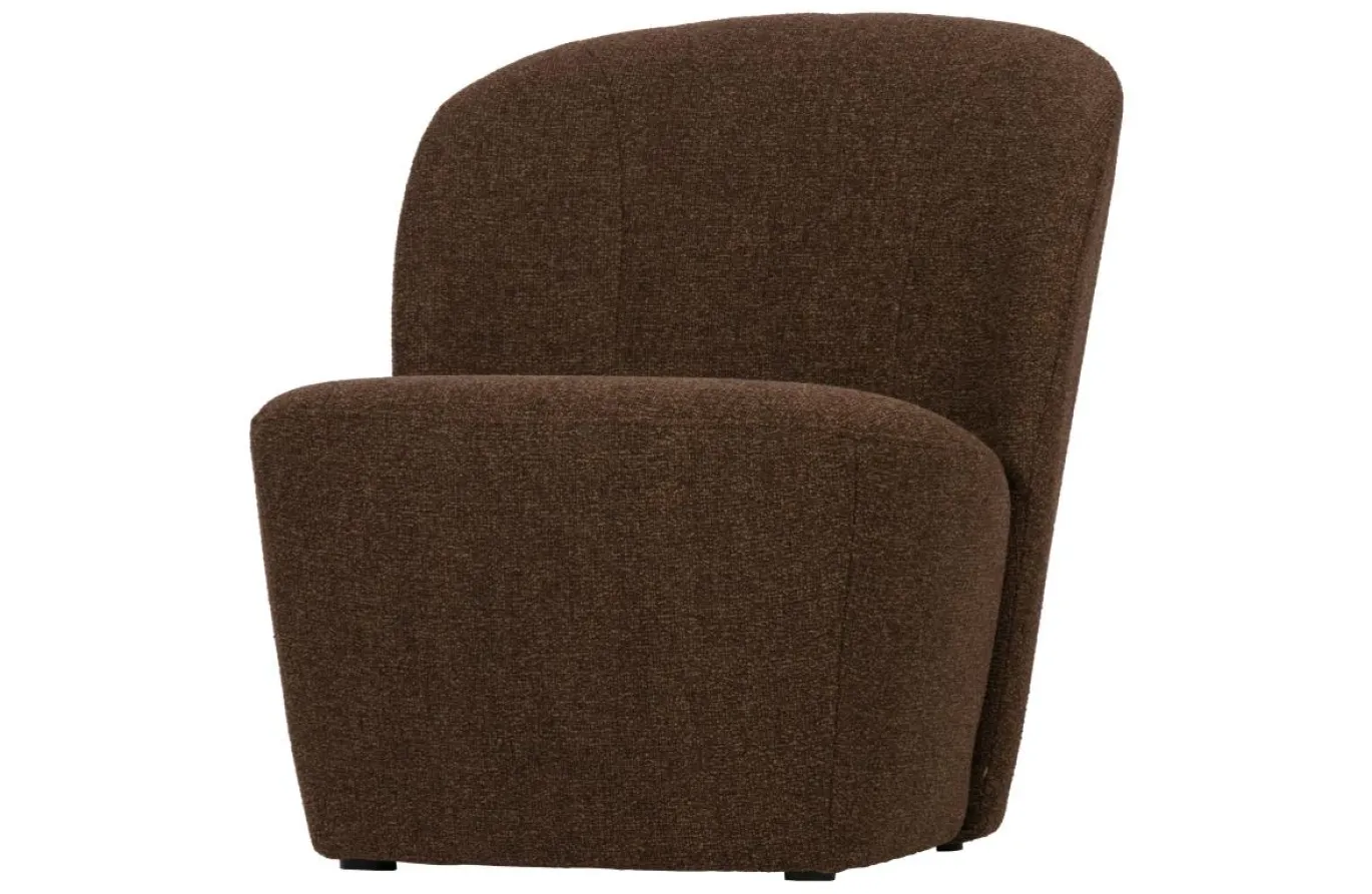 Lofty Fauteuil Bruin Gemeleerd