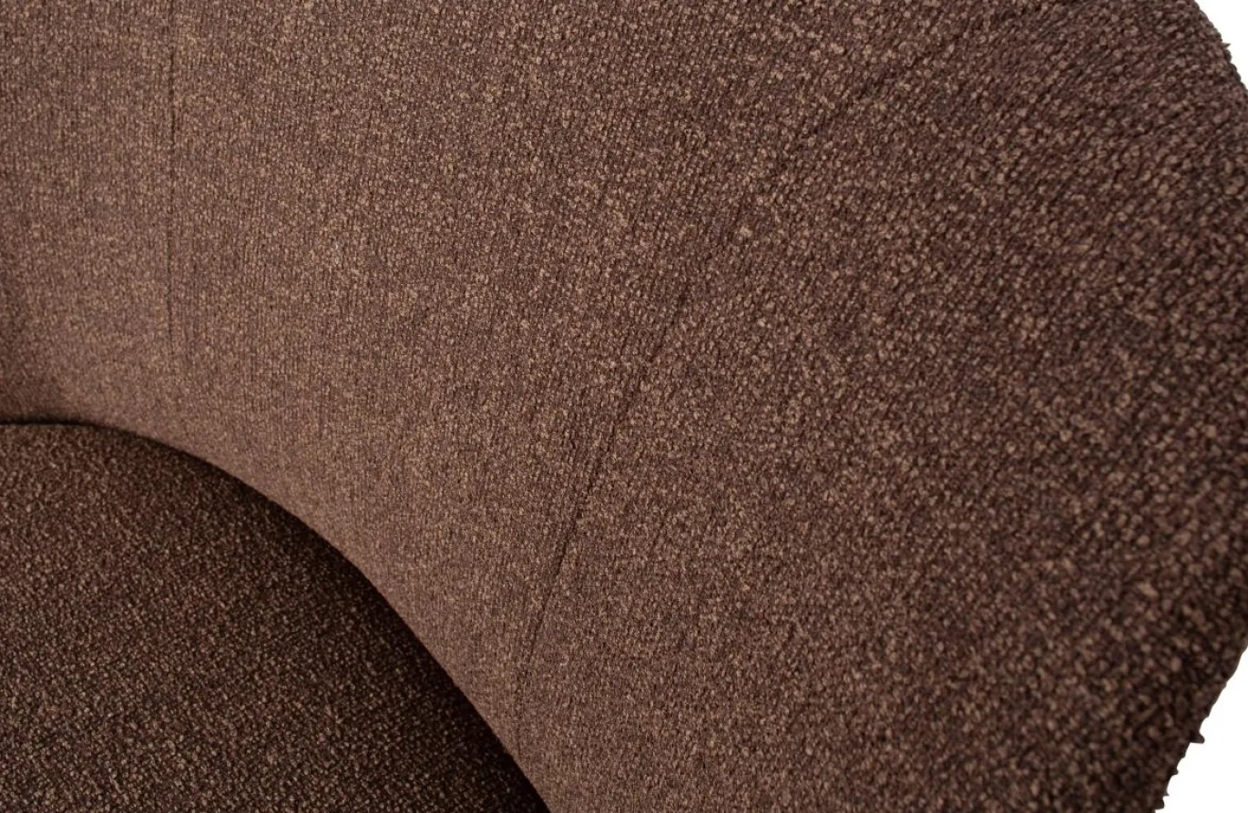 Lofty Fauteuil Bruin Gemeleerd