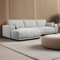 Loungebank California Links Grijs - Giga Meubel