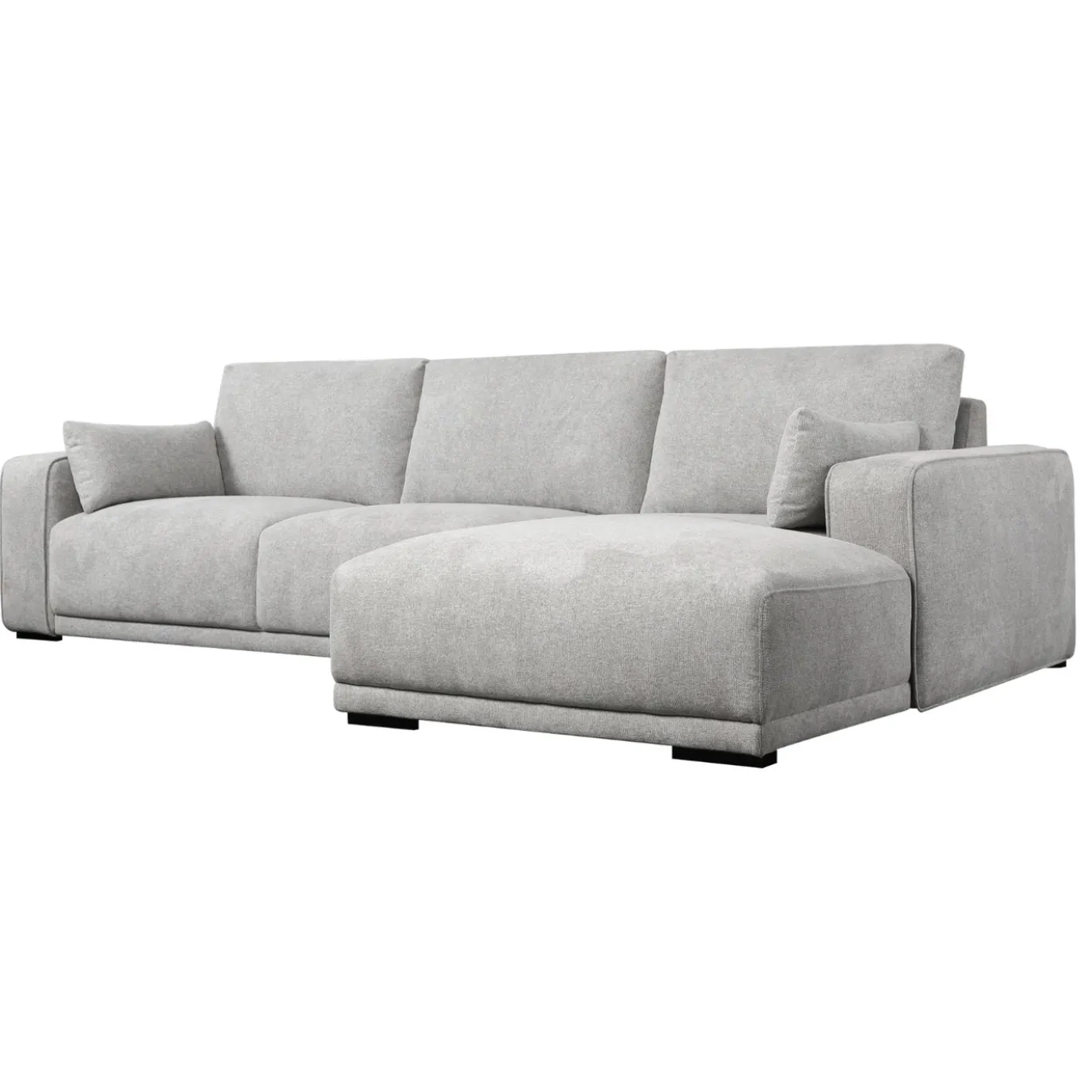 Loungebank California Rechts Grijs - Giga Meubel