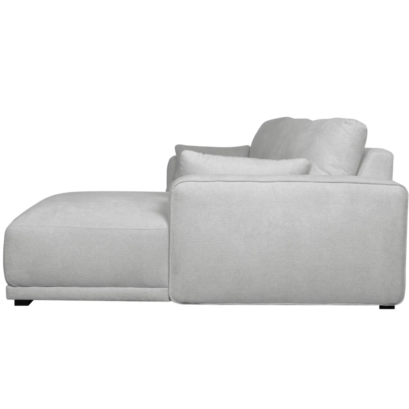 Loungebank California Rechts Grijs - Giga Meubel