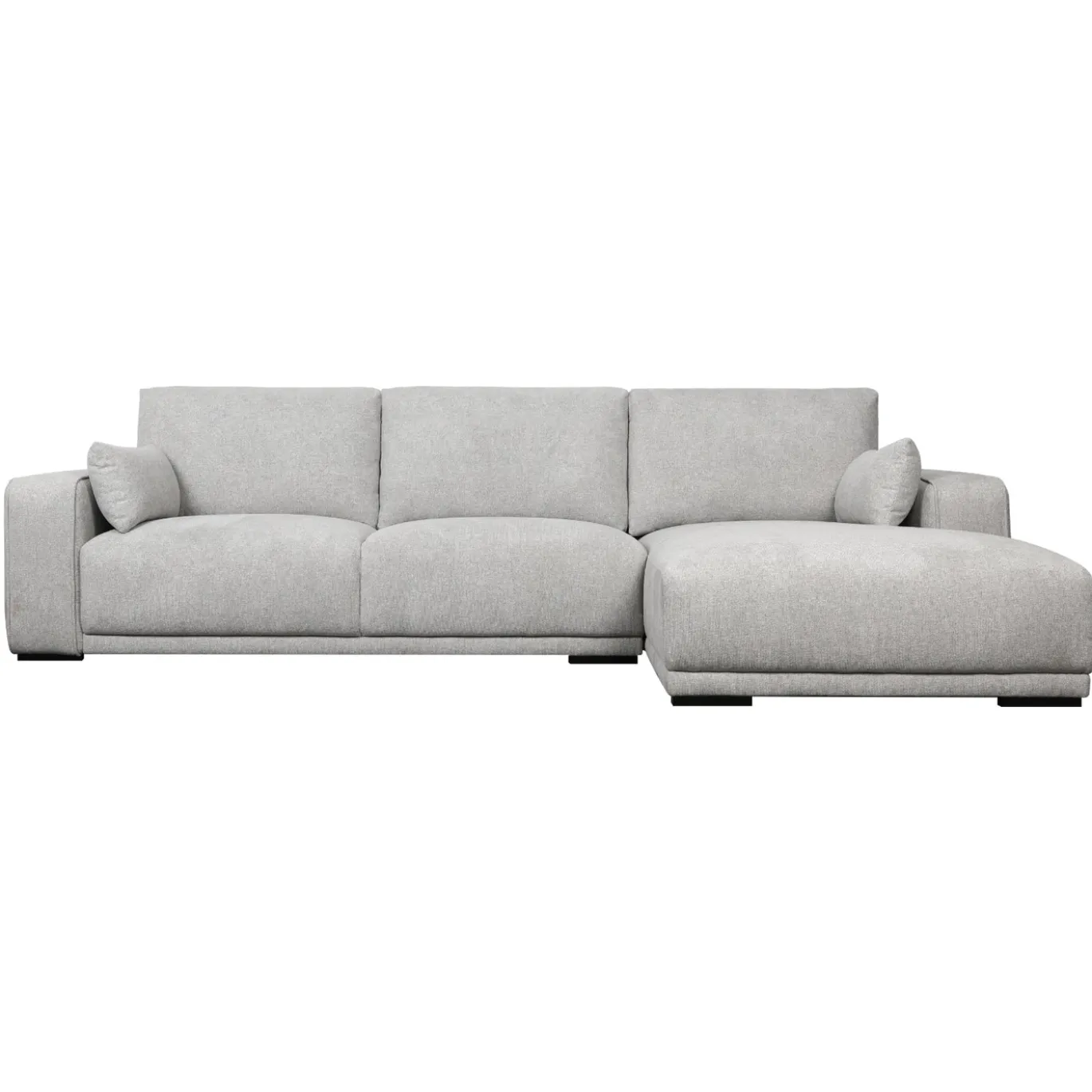 Loungebank California Rechts Grijs - Giga Meubel