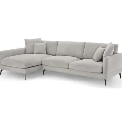 Loungebank Maggie Links Grijs - Giga Meubel