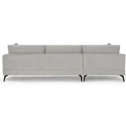 Loungebank Maggie Links Grijs - Giga Meubel