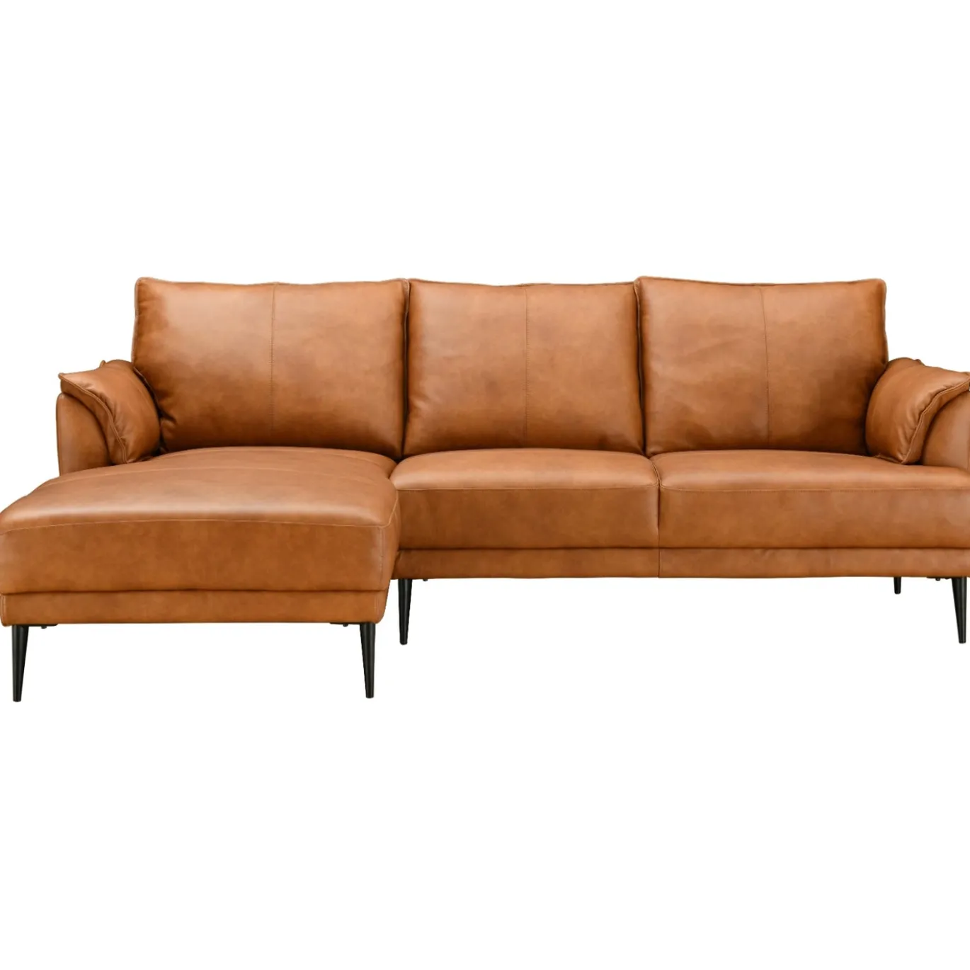 Loungebank Soul Links Tan Leer - Giga Meubel