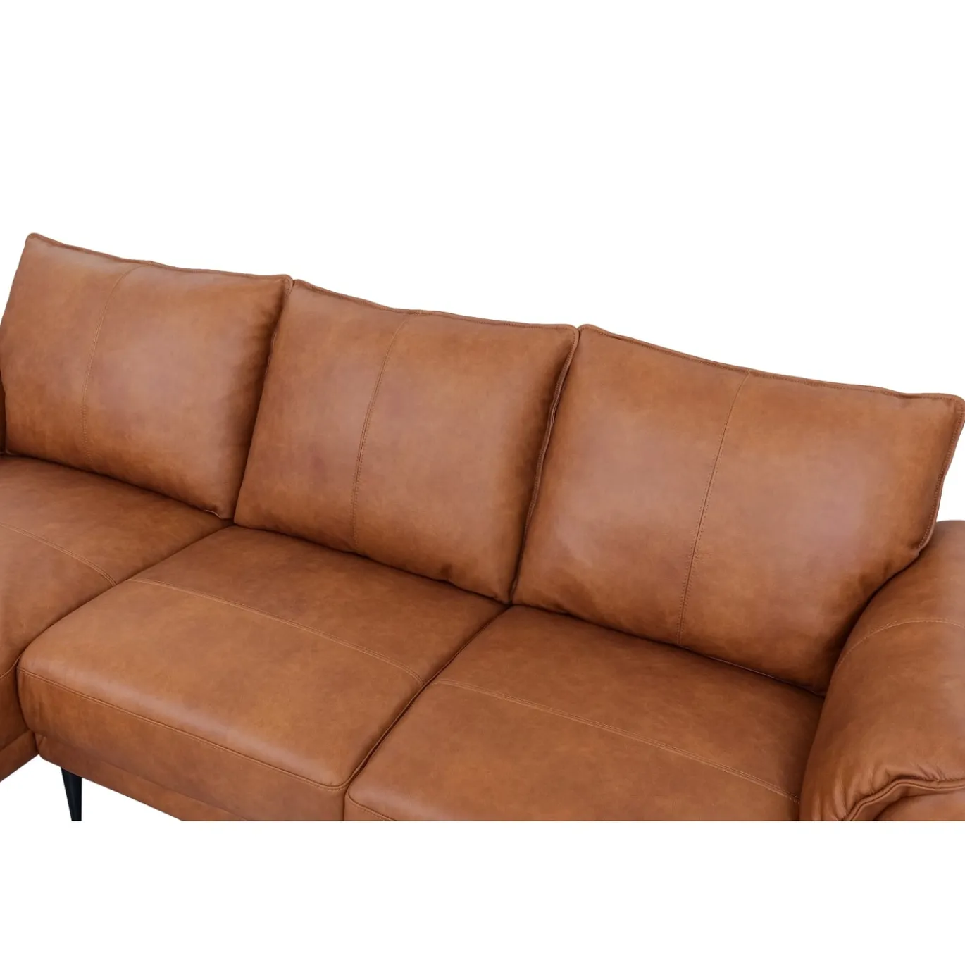 Loungebank Soul Links Tan Leer - Giga Meubel