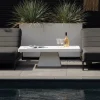 Loungetafel Avia Rechthoek Wit 130cm - Giga Meubel