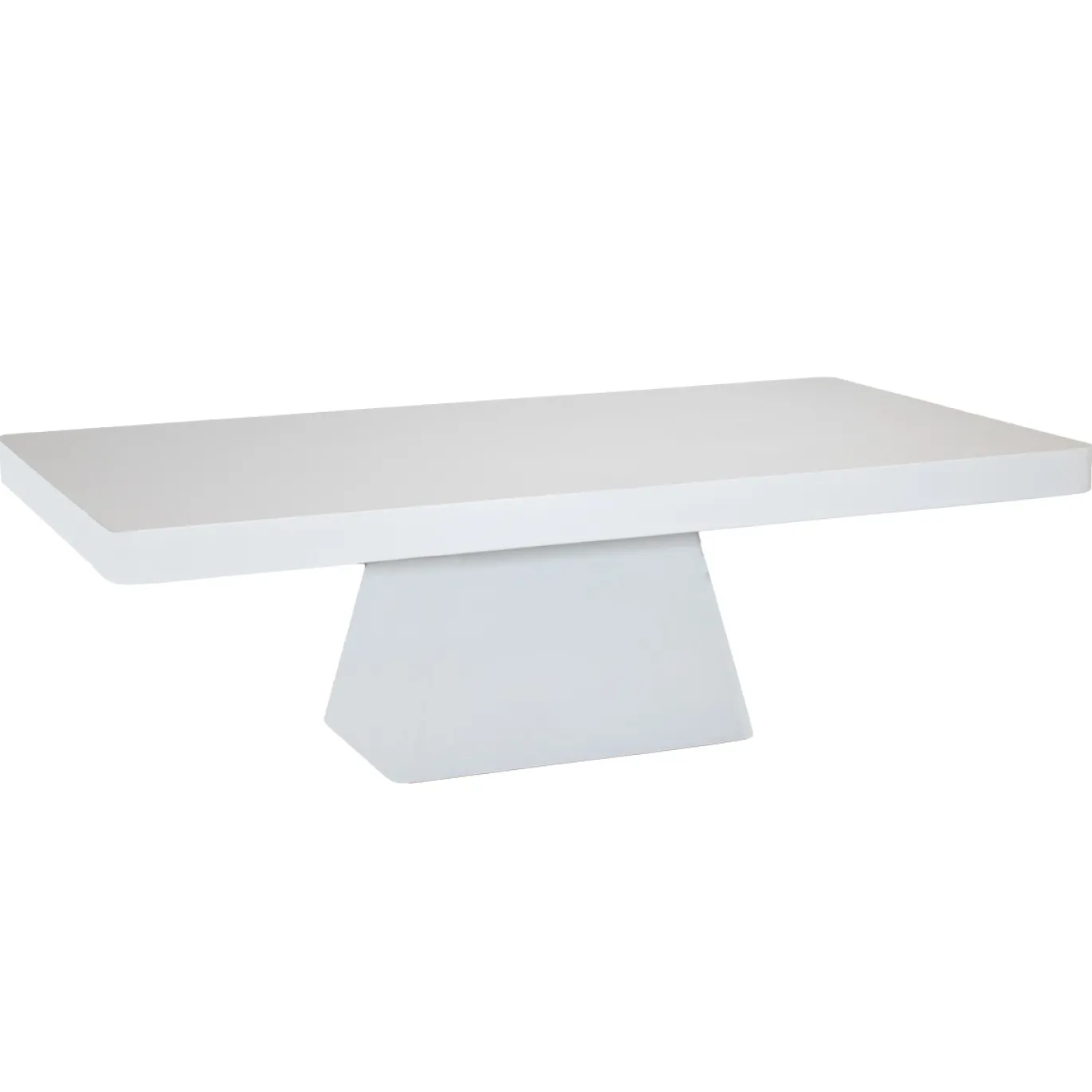 Loungetafel Avia Rechthoek Wit 130cm - Giga Meubel